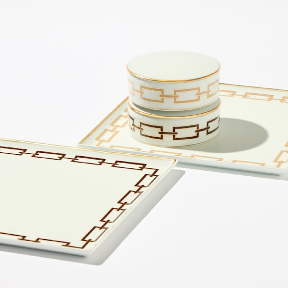 ジノリ　GINORI 1735 CATENE プレート28cm 4色セット Catene – Porcelain Plate Set | Ginori 1735